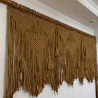 بوم ریس مکرومه دیواری
