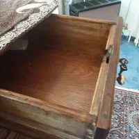 ۲ عدد تخت با دراور و آینه(تمام چوب)|تخت و سرویس خواب|تهران, نیاوران|دیوار