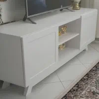 میز تلویزیون mdf پاکچوب روکش pvc