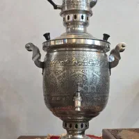 سماور و قوری زغالی قدیمی
