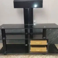 میز تلویزیون کشو دار تمیز وسالم