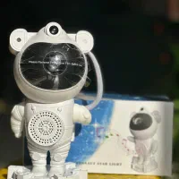 چراغ خواب کهکشانی فضانورد سایز بزرگ اسپیکردار اصلی|لوستر و چراغ آویز|فردیس, سرحدی|دیوار