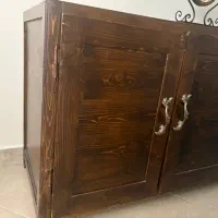 کنسول تمام چوب روسی|بوفه، ویترین، کنسول|تهران, تهرانپارس غربی|دیوار