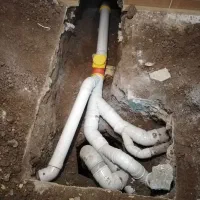 لوله کشی فاضلاب شهری،تخریب، خاکبرداری، لوله بازکنی|خدمات پیشه و مهارت|قم, نیروگاه|دیوار