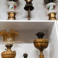 چراغهای قدیمی و دکوری های زیبا