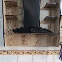 هود آشپزخانه به همراه کابینتش
