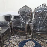 مبل 9 نفره|مبلمان خانگی و میز عسلی|ابریشم, |دیوار