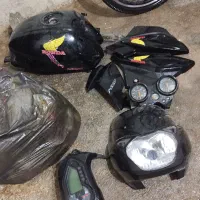 وسایل پالس باجاج200 اصلی فابریک در حد|قطعات یدکی و لوازم جانبی|تهران, جوادیه|دیوار