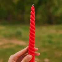 شمع مدل پیچی ۲۰ سانت