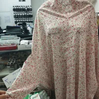 چادرنماز آستین‌دار زنانه تترون سرمد قد ۱۷۰