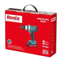 دریل شارژی ۸۶۱۵ رونیکس ۱۶ ولت چکشی