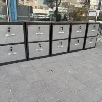 فایلکس زیر میزی و ال اداری و فایل چهار کشو میز فنس