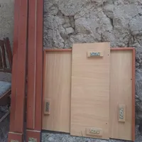 تخت فنری و پایه تخت چوبی