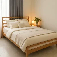 فروش تخت و سرویس خواب چوبی