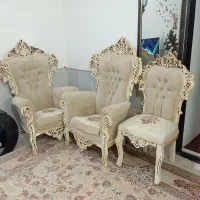 مبل سلطنتی 9نفره در حد نو|مبلمان خانگی و میز عسلی|نیشابور, شریعتی|دیوار