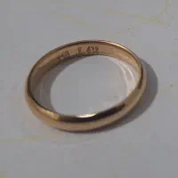 طلا با 4 درصد رینگ مردانه