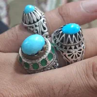 سه عدد فیروزه نیشابوری محک عجمی