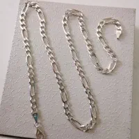 زنجیر نقره 925 خارجی 33گرمی60سانت نو نو
