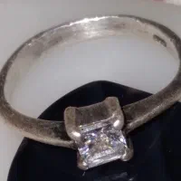 دو عدد انگشتر نقره با نگین زمرد اصل کم نظیر|جواهرات|محمدیه-قزوین, |دیوار