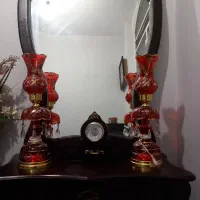 آئینه و شمعدان و کنسول