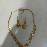 گردنبند و گوشواره رنگ ثابت واصل