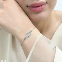 دستبند دخترانه نقره طرح ستاره جدید کارگاه نقره21-0|بدلیجات|تبریز, |دیوار