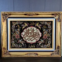 تابلو سه‌بعدی.فرش ابریشم تبریز.ضریح شش گوشه