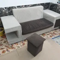 مبل دو نفره تمیز|مبلمان خانگی و میز عسلی|شیراز, گچی|دیوار