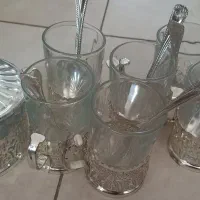 چایخوری و گلاب پاش سیلور