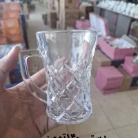 استکان لیوان بستنی خوری گیلاس بلور زنگان اضفهان|ظروف سرو و پذیرایی|قم, الغدیر|دیوار