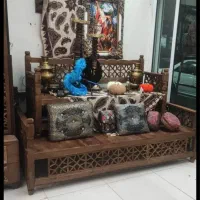 کاناپه سلطنتی سنتی چوبی کد ۶۶۸۸۹