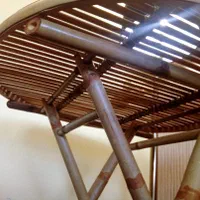میز بامبو دکوری تاشو|مبلمان خانگی و میز عسلی|ری, دیلمان|دیوار