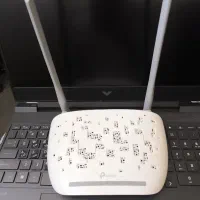 مودم وای فای tp-link دو آنتن کم کارکرد با لوازم