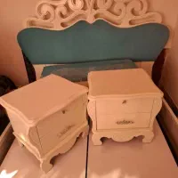 تخت دونفره و بوفه