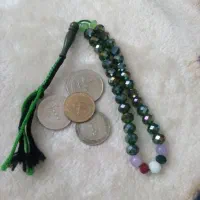 تسبیح کلکسیونی کارشده بسیار شیک قدیمی|کلکسیون اشیاء عتیقه|پرند, فاز ۵|دیوار