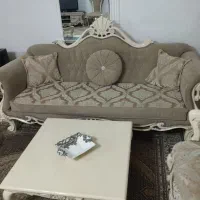 مبل 7 نفره با سه تا میز تمیز|مبلمان خانگی و میز عسلی|مراغه, |دیوار