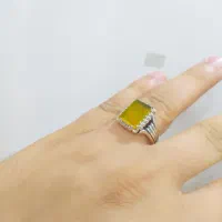 انگشتر نقره مردانه شرف الشمس|جواهرات|علیآباد کتول, |دیوار