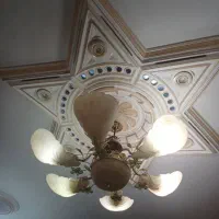 لوستر سقفی ۶شاخه|لوستر و چراغ آویز|اهواز, معین زاده|دیوار