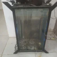 آکواریوم بدنه فلز باتمام لوازم