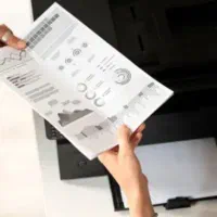 چاپ برگه پرینت