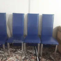 صندلی پایه استیل