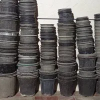 گلدان سیاه