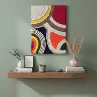 تابلو رافیا و کاموایی و ریسه کاموایی