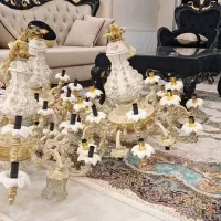 3عدد لوستر سرامیکی|لوستر و چراغ آویز|ماکو, |دیوار