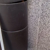 گلدان پلیمری مشکی