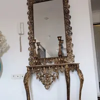 آیینه شمعدان آلمنیومی