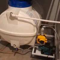 تاسیسات نصپ پمپ آب منبع ولوله کشی