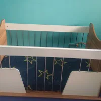 تخت کودک همراه با تشک و روتختی