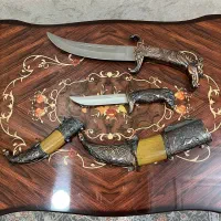 دو عدد خنجر دکوری نو