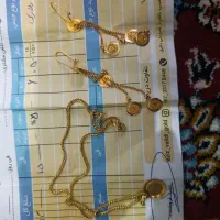 پلاک زنجیر و گوشواره|جواهرات|سنندج, |دیوار